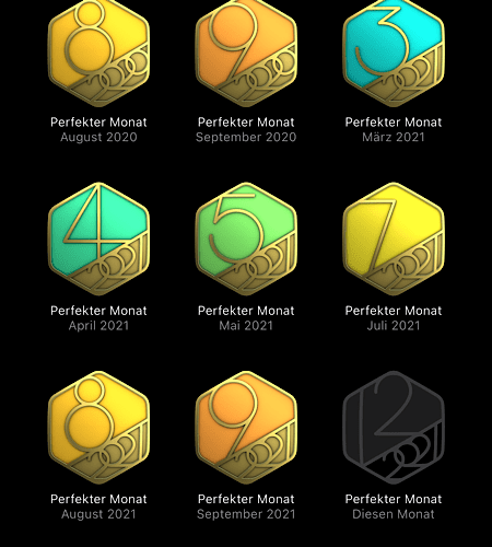 Symbole die die perfekten Monate darstellen