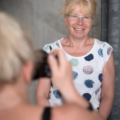 Fotoshooting mit Christiane Kösler