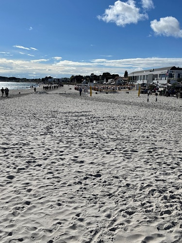 Am Strand von Grömitz