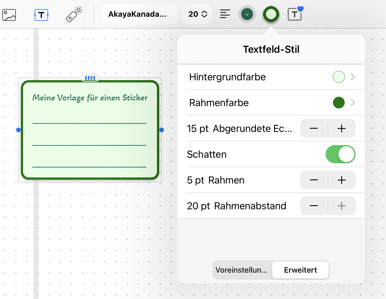 GoodNotes - selbsterstellte Sticker GoodNotes - selbsterstellte Sticker