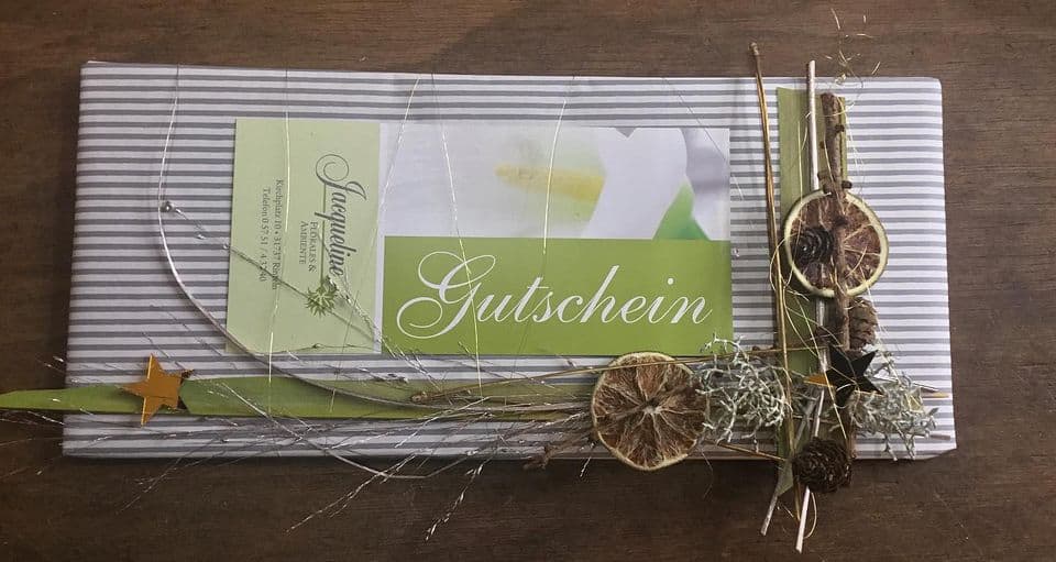 Gutschein Florales und Ambiente Geschenkgutschein von Florales und Ambiente