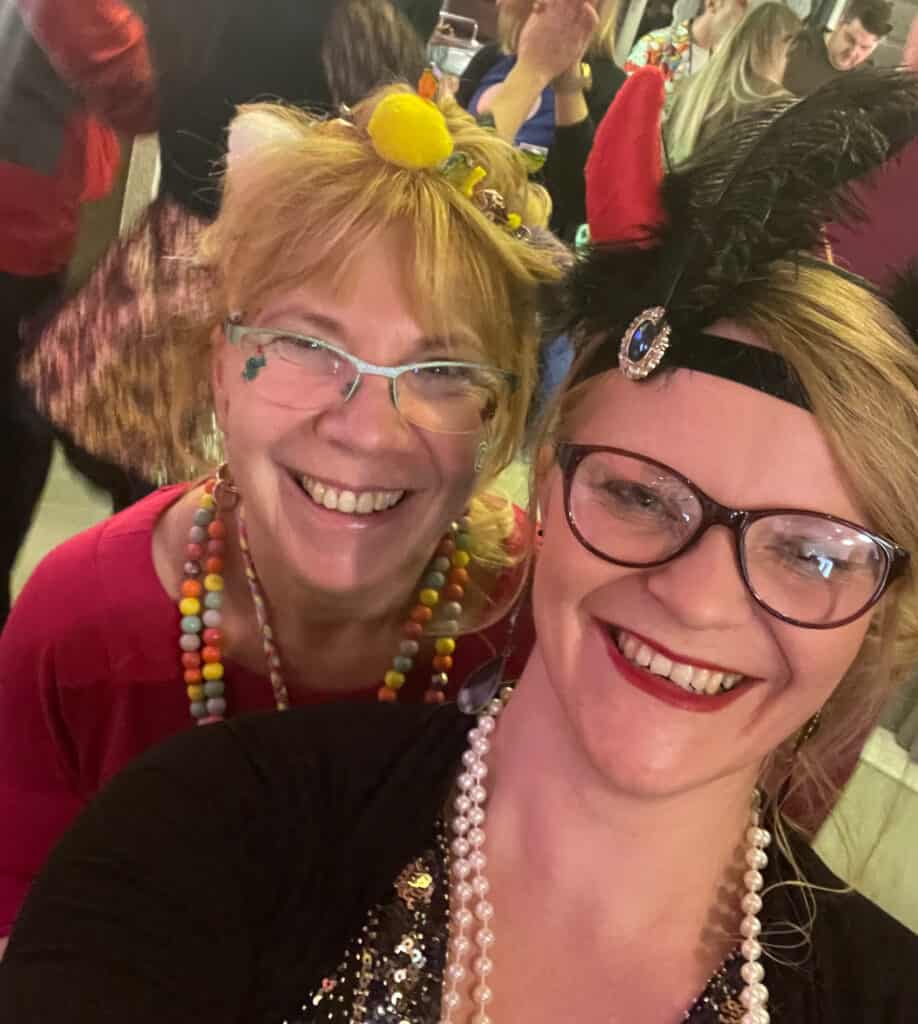 Feier im Dorfkrug Beckert zum Karneval