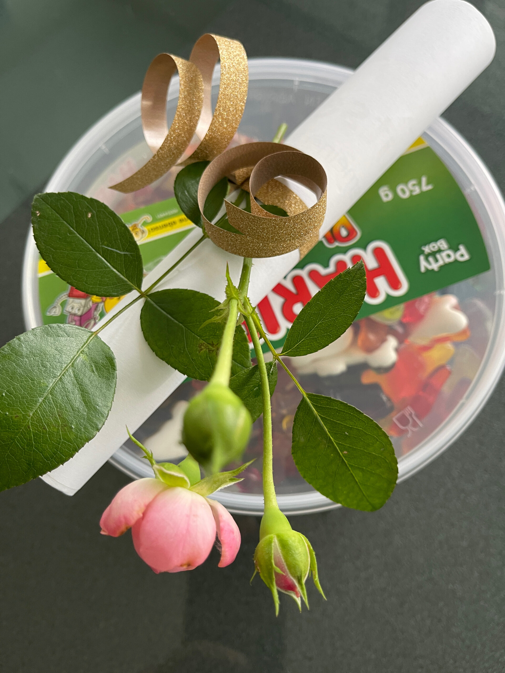 IMG_2024-09-13-183000 Haribodose mit einer Rose